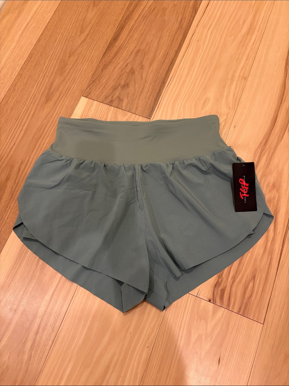 NWT High-Rise Sage Green Women's Athletic Shorts